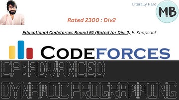 102. Educational Codeforces Round 61 (Rated for Div. 2) E. Knapsack : JAVA
