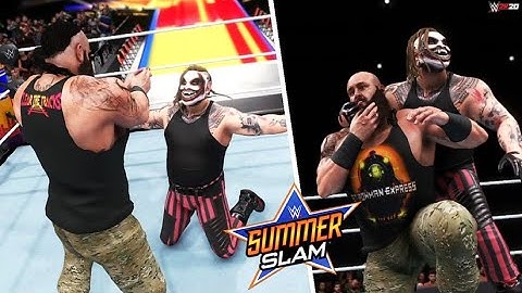 WWE 2K20: The Fiend vs Braun Strowman | Summerslam 2020 - Prediction Highlights