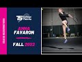 Anna Favaron College Tennis Recruiting Video Fall 2022