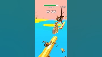 Spiral Roll Very Satisfying ASMR Gameplay | Satisfying and Relaxing ASMR Video #arcadegames #shorts