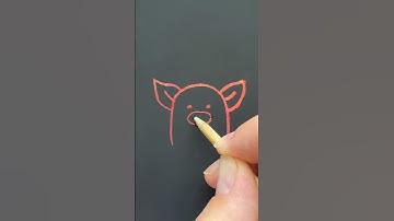 This Simple Drawing Hack Will Blow Your Mind! #kids #challenge #art #shorts