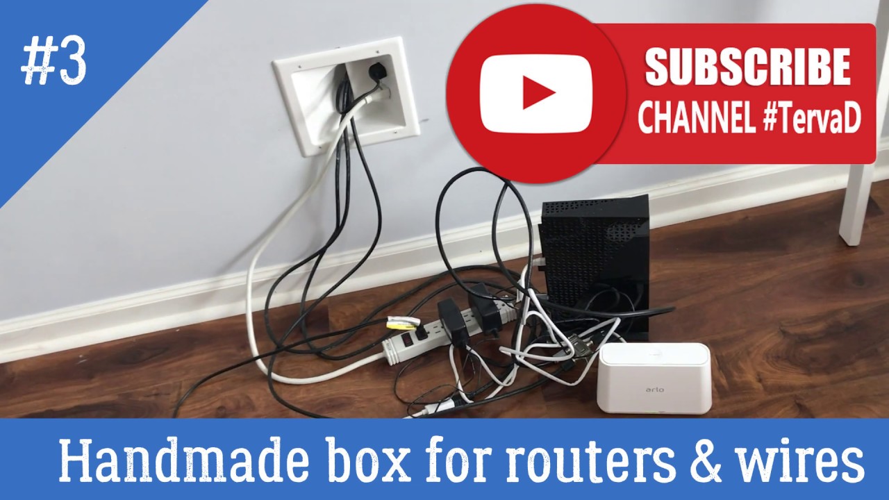 Tervad How To Build Tv Box Cabinet To Hide Routers Tv Receivers