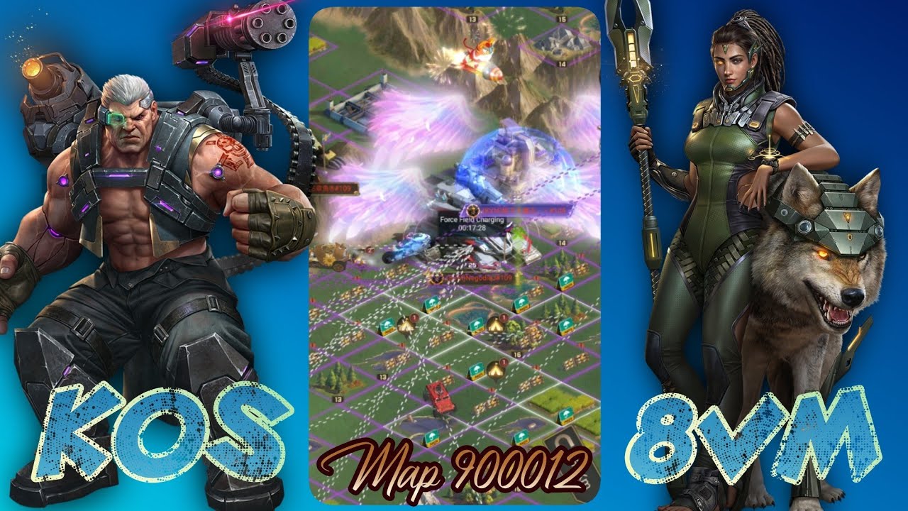 KOS V/S 8VM - Map 900012 | Season X-Eden:Conflict ::: Last Shelter Survival