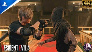 Resident Evil 4 Remake - {John Wick Style} - Brutal & Epic Combat Gameplay - PS5 4K