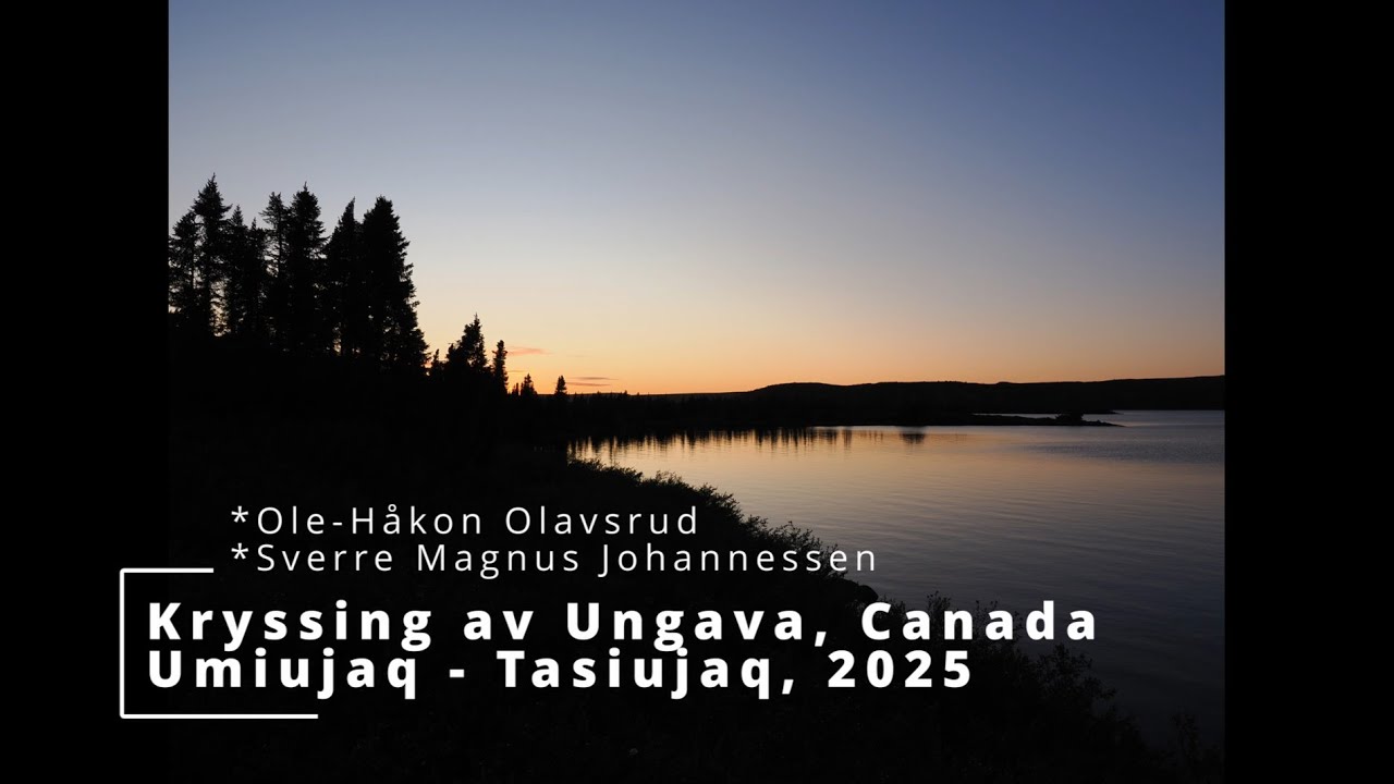 Crossing Ungava. Umiujaq - Tasiujaq, Canada. Leaf river. Complete version with subtitles.