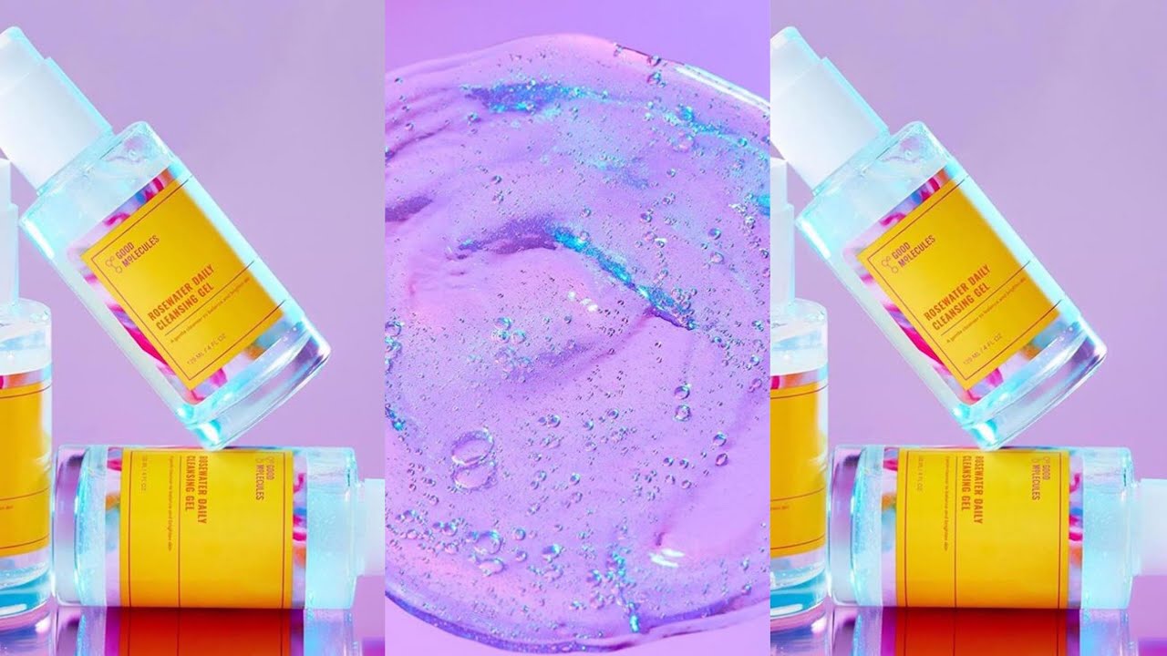 good molecules rosewater cleansing gel