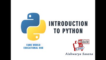 #2 - Introduction to Python