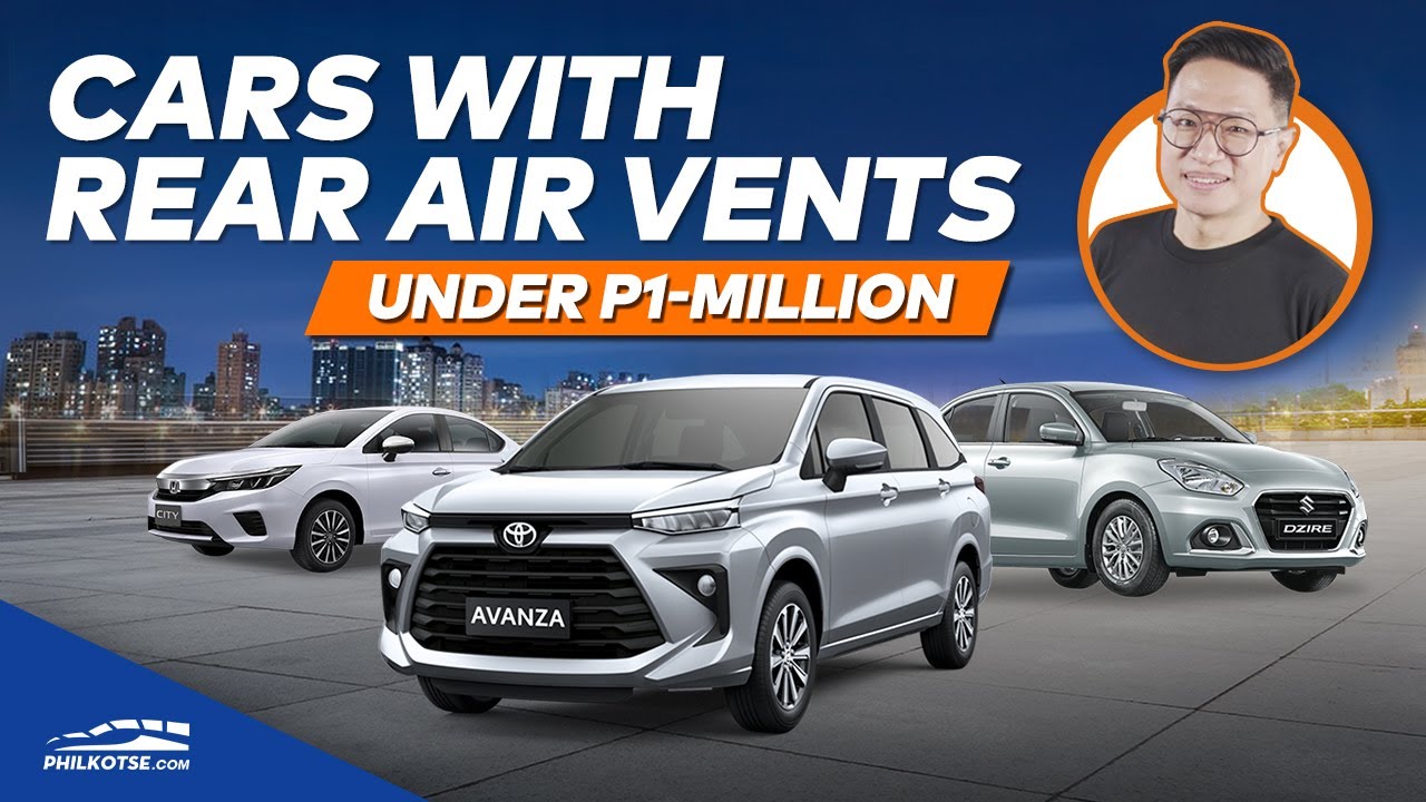 Cars with Rear Air Vents Under P1million Philkotse Top List YouTube