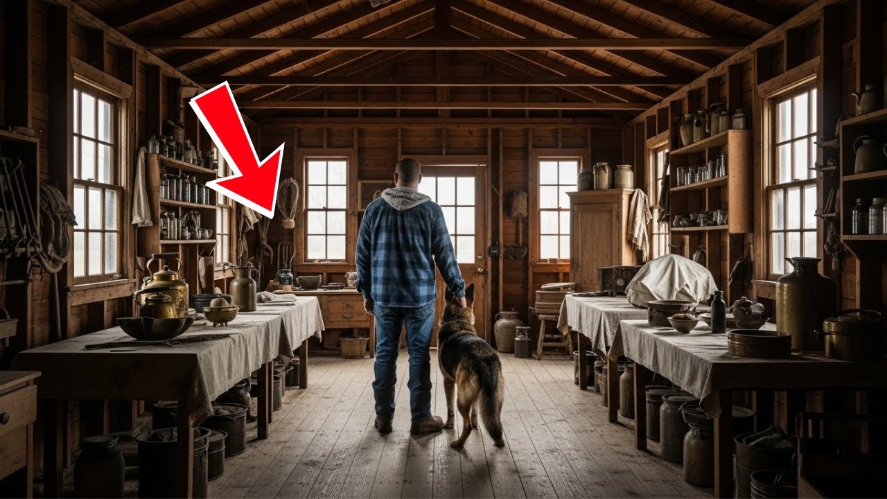 Veteran Cleaned His Late Grandpa’s Cabin — What His Dog Found Inside Left Him Speechless