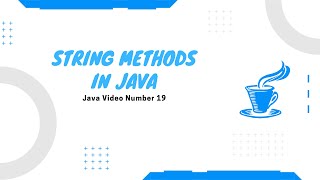 Celebrity String Methods In Java [ Java Video Number 19 ] Profile