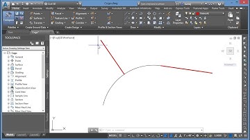 How to create geometry Tangent or Perpendicular FROM an object in Civil 3D.