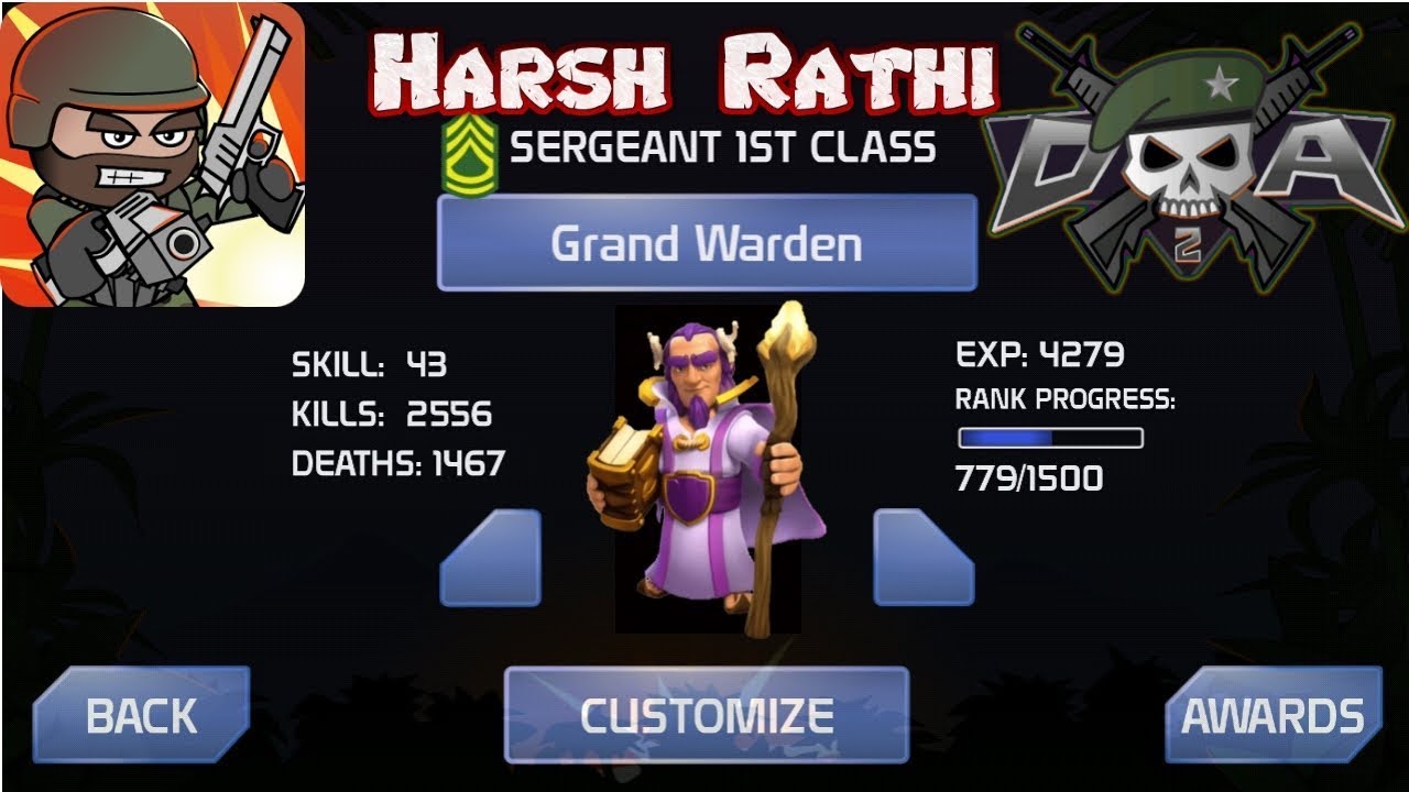 ⚡ Mini Militia Hack ⚡ New GRAND WARDEN version mod