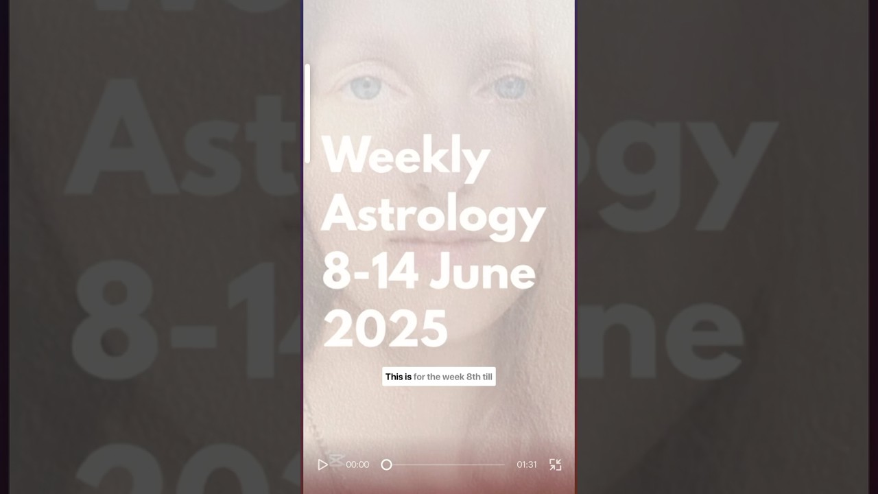 #weeklyastrology