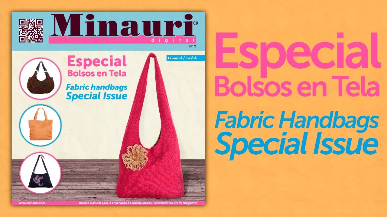 Minauri Digital Nº 02 (Bolsos con Patrones / with Pattern) Bilingual ( ESP/ENG) - YouTube