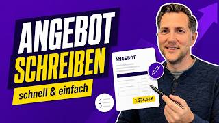 Angebote erstellen mit easybill | schnell und einfach zu neuen Aufträgen