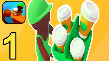 Coffee Break - Gameplay Walkthrough Part 1 Intro,Tutorial ( Android,iOS )