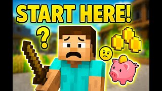 I Started Hypixel SkyBlock in 2025 – Beginner Guide & Progression Ep. 1