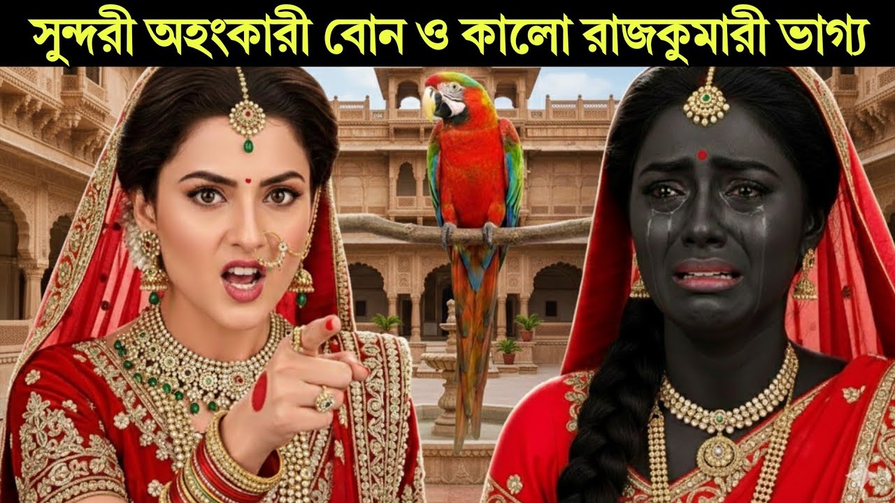 কালো বলে নিজের মেয়েকেই বনবাসে পাঠালেন বাবা : এক হৃদয়স্পর্শী রূপকথা || HaBu