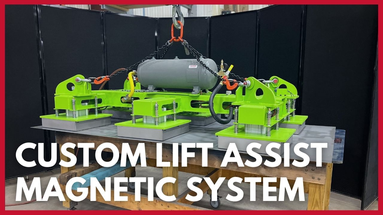 Custom Engineered Lifting Solution by Industrial Magnetics