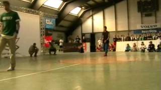 Hasan (Hedonism) vs Tibi (Danger Elements) Battle of  the year Hungary 2010.