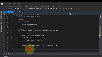 Kasus 1 C# Fungsi IF - Menentukan Nilai ke Grade Abjad