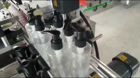 Automatic spray bottle capping machine linear  plastic trigger bottles capper machinery
