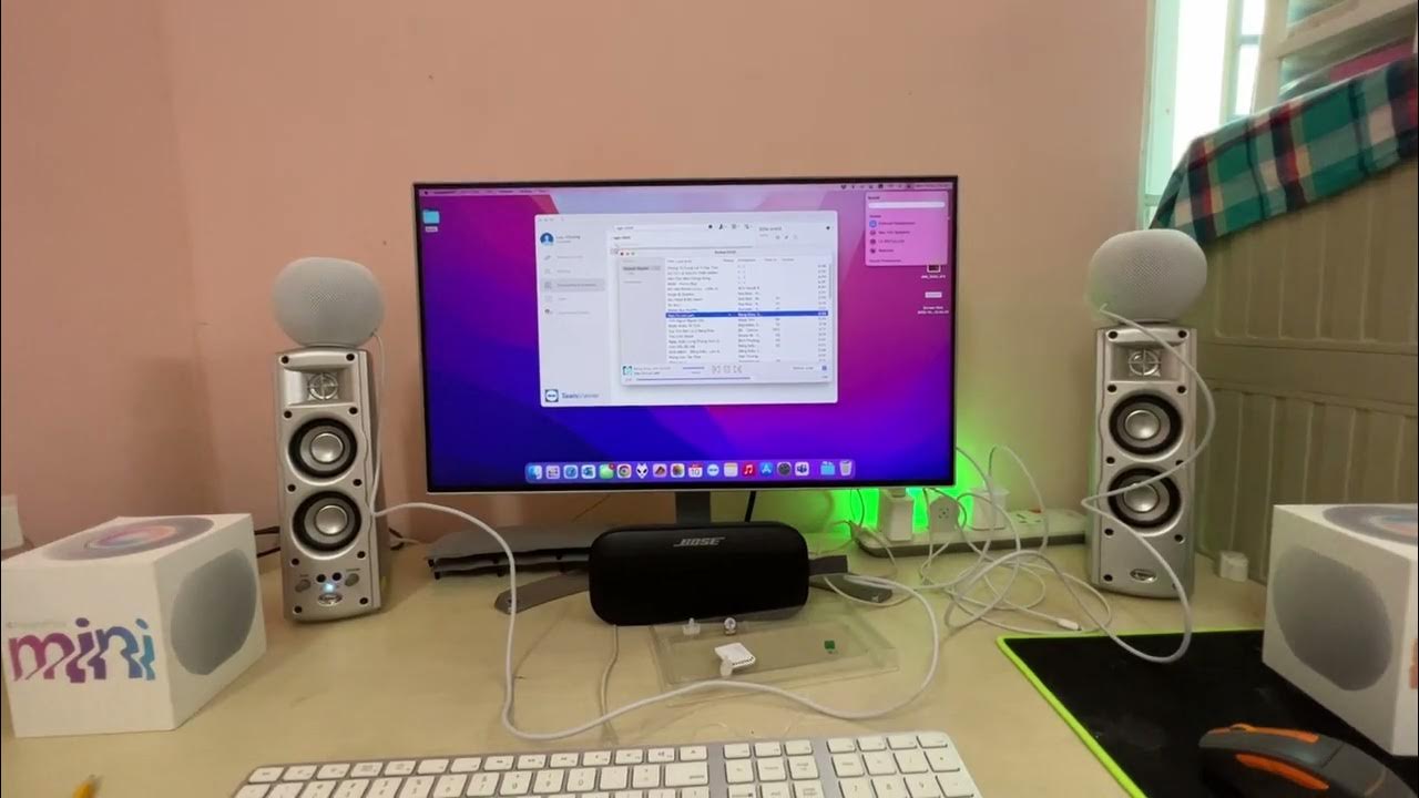 Homepod mini (pair) vs Klispch Promedia Ultra 2.0 YouTube