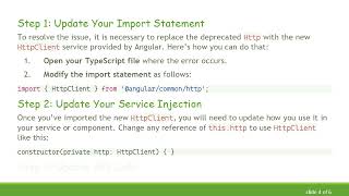 Fixing the Cannot find module '@ angular/http' Error in Angular 9