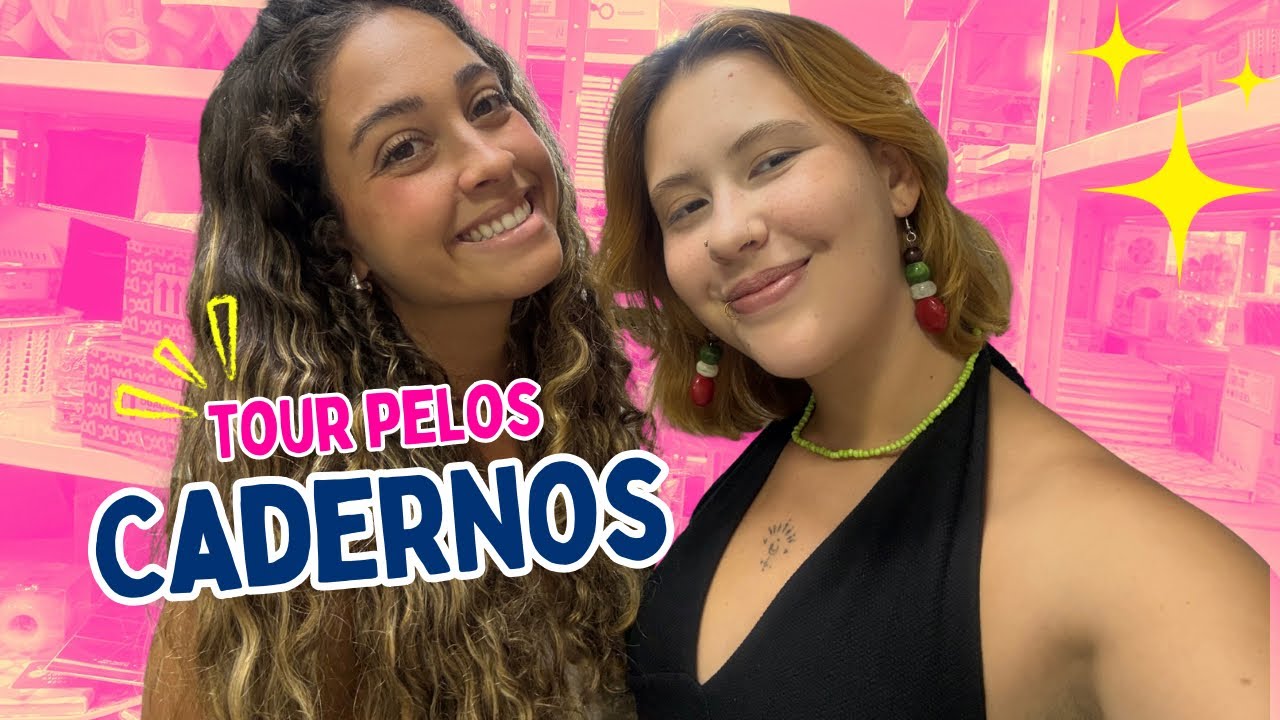 🦄 TOUR PELOS CADERNOS MAIS LINDOS DA PAPELARIA! (E as estampas injustiçadas 👀)