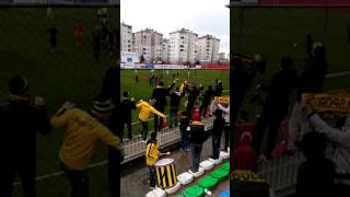 İstanbulspor Pendikspor Deplasmanında Maç Sonu Tezahürat Lider Boğa...