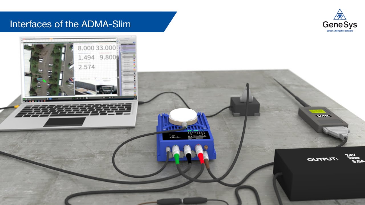1.7 Interfaces of the ADMA-Slim - YouTube