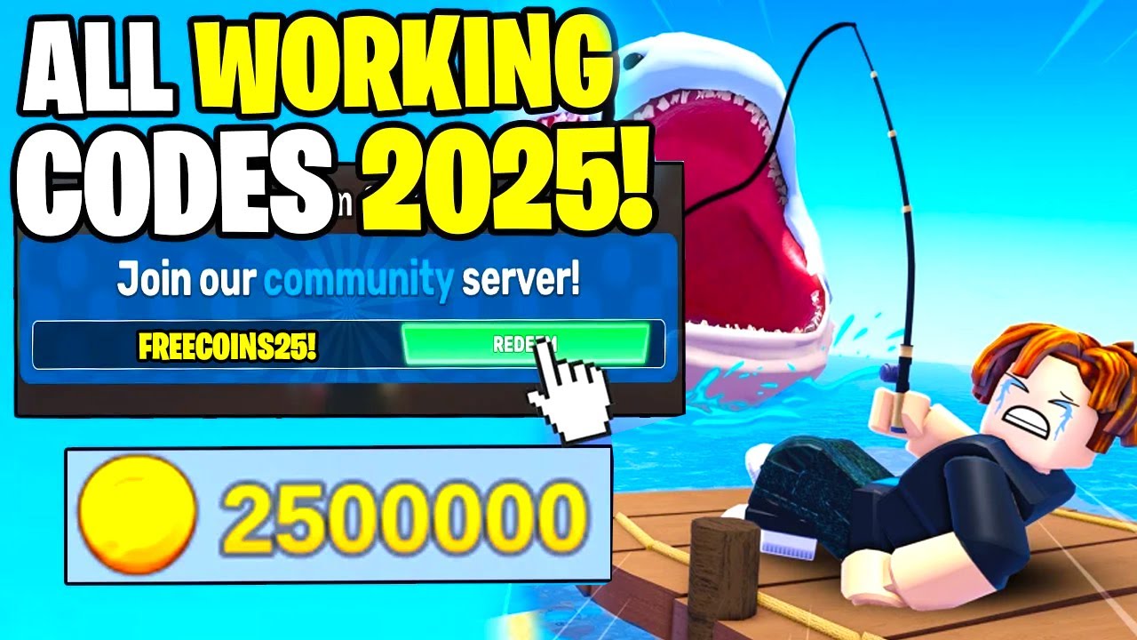 *NEW* ALL WORKING CODES FOR FISH IT IN SEPTEMBER 2025! ROBLOX FISH IT ...