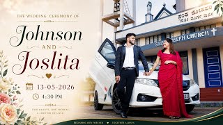 Wedding Ceremony of Johnson & Joslita | BORIMAR |  Exclusive on Insight Media