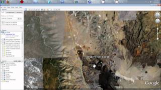 10/4/2011 -- Always look up earthquake epicenters on Google Earth = Volcano Mountain, CA quake