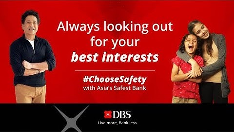 #ChooseSafety with DBS featuring Sachin Tendulkar | Asia