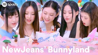 NewJeans goes up against the claw machine to make a gift for Bunnies | Bunnyland Teaser