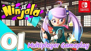 Ninjala [Switch] - Multiplayer Gameplay Part 1 - No Commentary