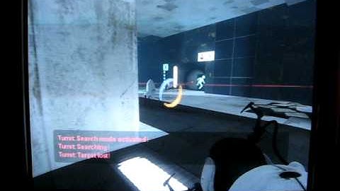 Messing Around With Turrets-- Portal 2