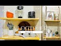 Vlogtober ep 7 kitchen and bathroom shelves diy