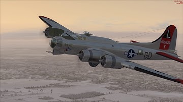 A2A B-17 Yankee Lady flight at Willow Run (YIP)