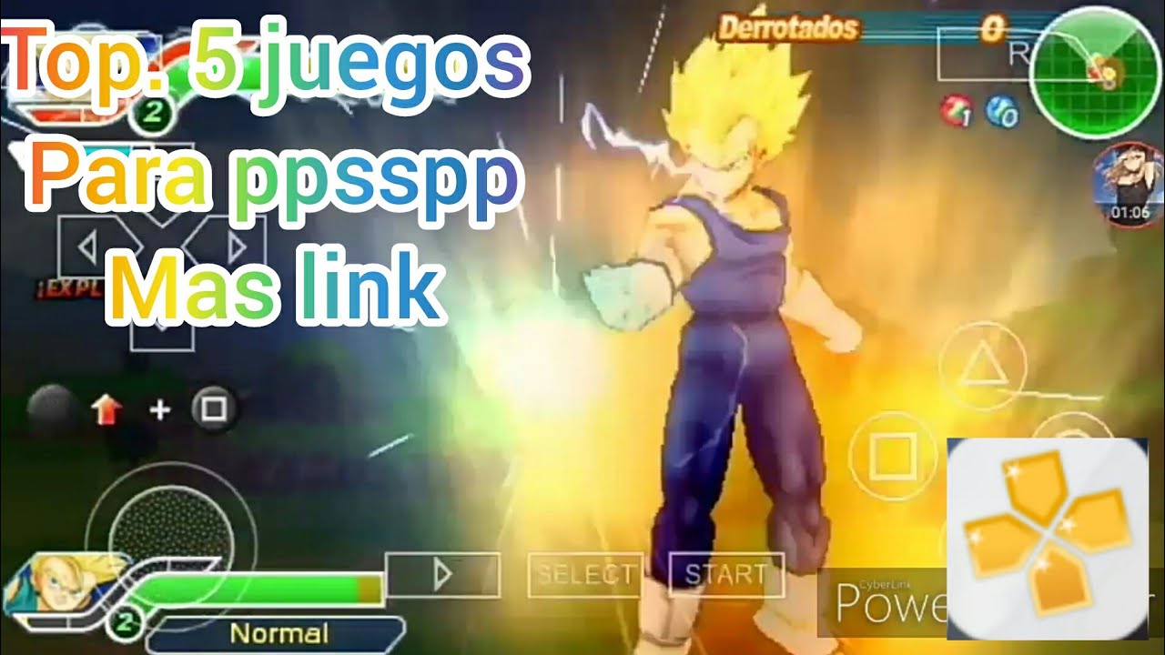 Top. 5 juegos para ppsspp mas link de descargas - YouTube