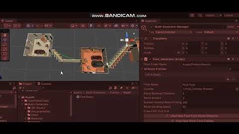 Floor Generator - Procedural Dungeon or Build Room Generator