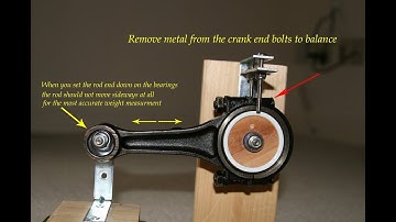 Balancing  connecting rods
