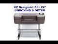 HP DESIGNJET Z9+ 24" Unboxing and Setup By Mark Lindquist