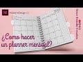 3 formas diferentes de hacer planner mensual en Adobe® InDesign