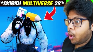 TITAN PENCILMAN IS HERE 😱 SKIBIDI TOILET MULTIVERSE Reaction 28