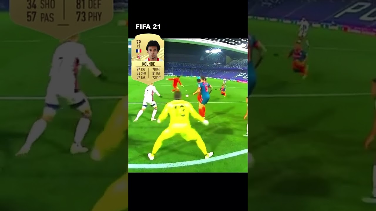 Koundé FIFA Ratings Progression 📈