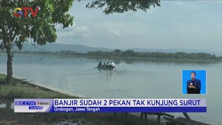 Ratusan Hektar Lahan Sawah di Grobogan Terendam Banjir Berubah Jadi Danau #BuletiniNewsSiang 07/01