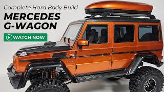 This Mercedes G-Wagon Is INSANE! Hard Body Full Build AMG #rccar  #g500 #g63 #rccrawler