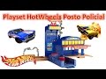 Playset HotWheels Posto Policial